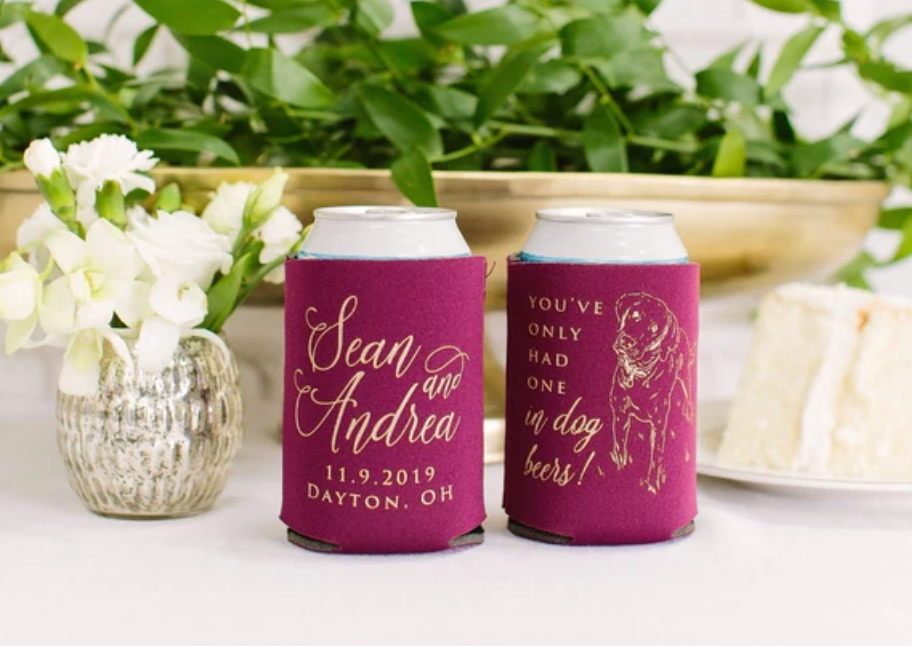 Dog Mom Of the Year Seltzer Koozie – Polished Prints