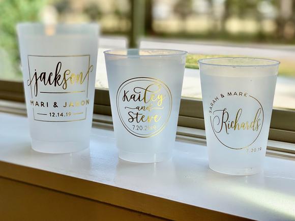 Custom Cups, Custom Plastic Cups, Personalized Cups With Lids
