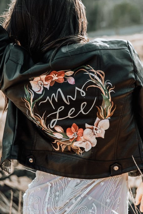 Bride Custom Leather Jacket