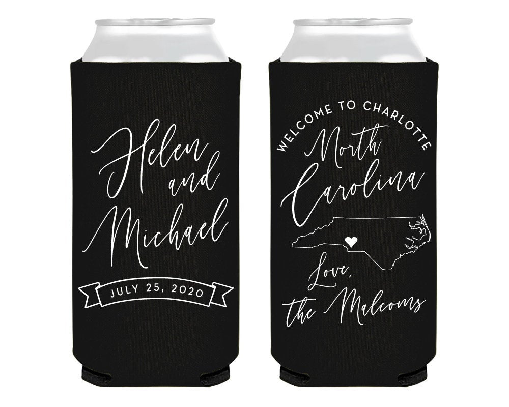 North Carolina Can Koozie