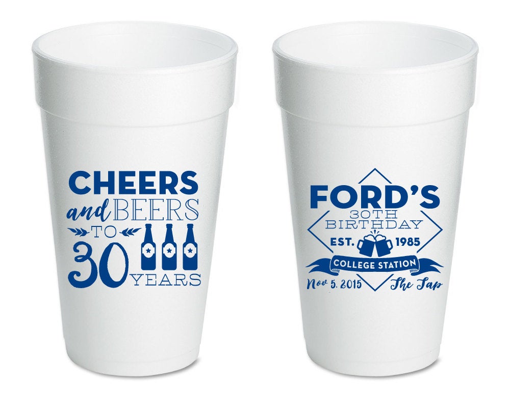 Styrofoam Cups - The Big 30 – Scentimentals Boutique