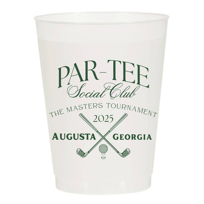 Par-Tee Social Club Frosted Cups - Masters