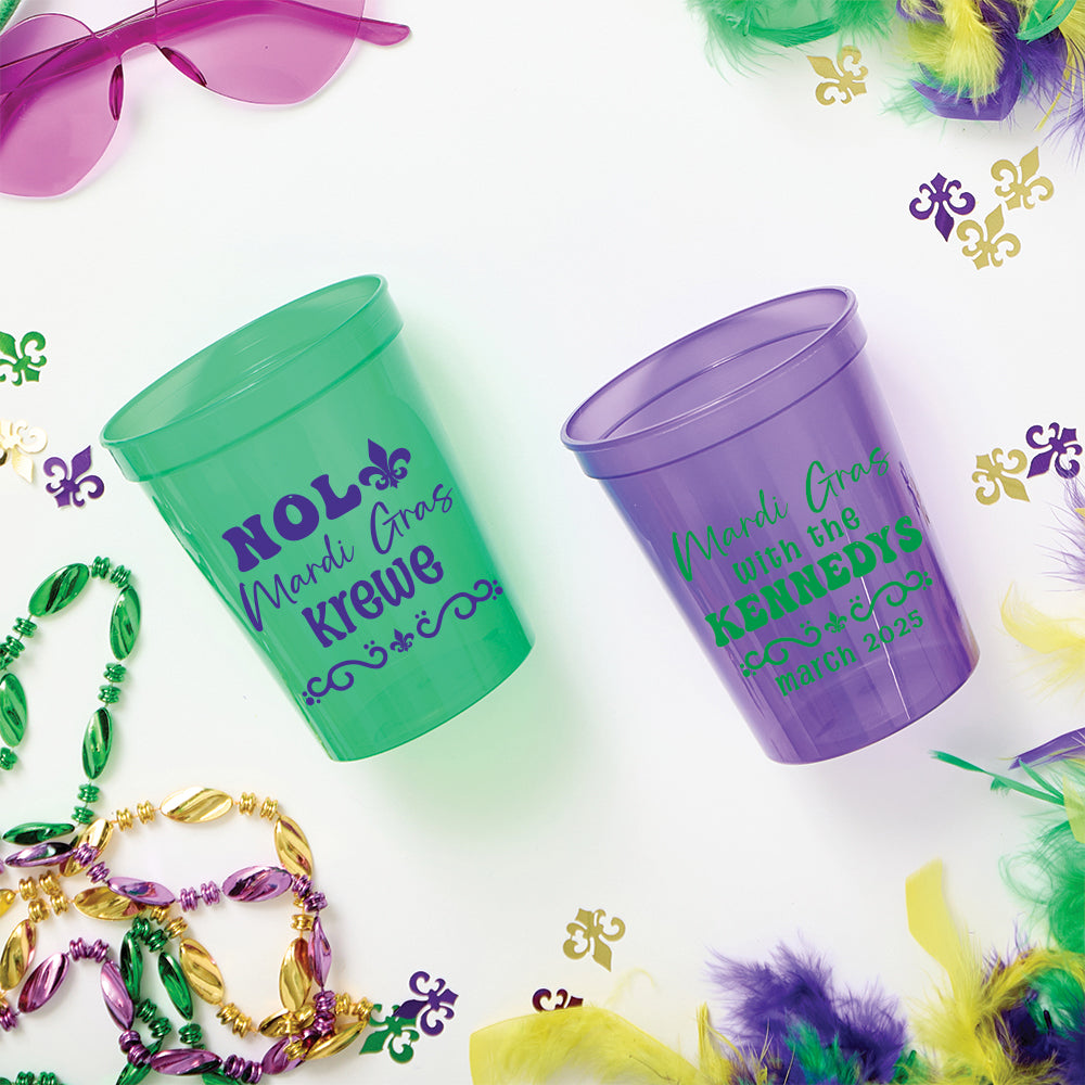 NOLA Krewe Custom Stadium Cups