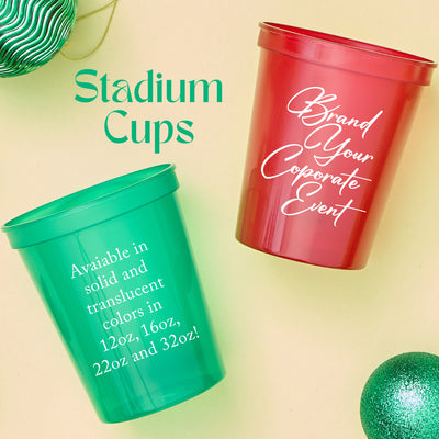 Must Be Italian Funny Christmas Stadium Cups