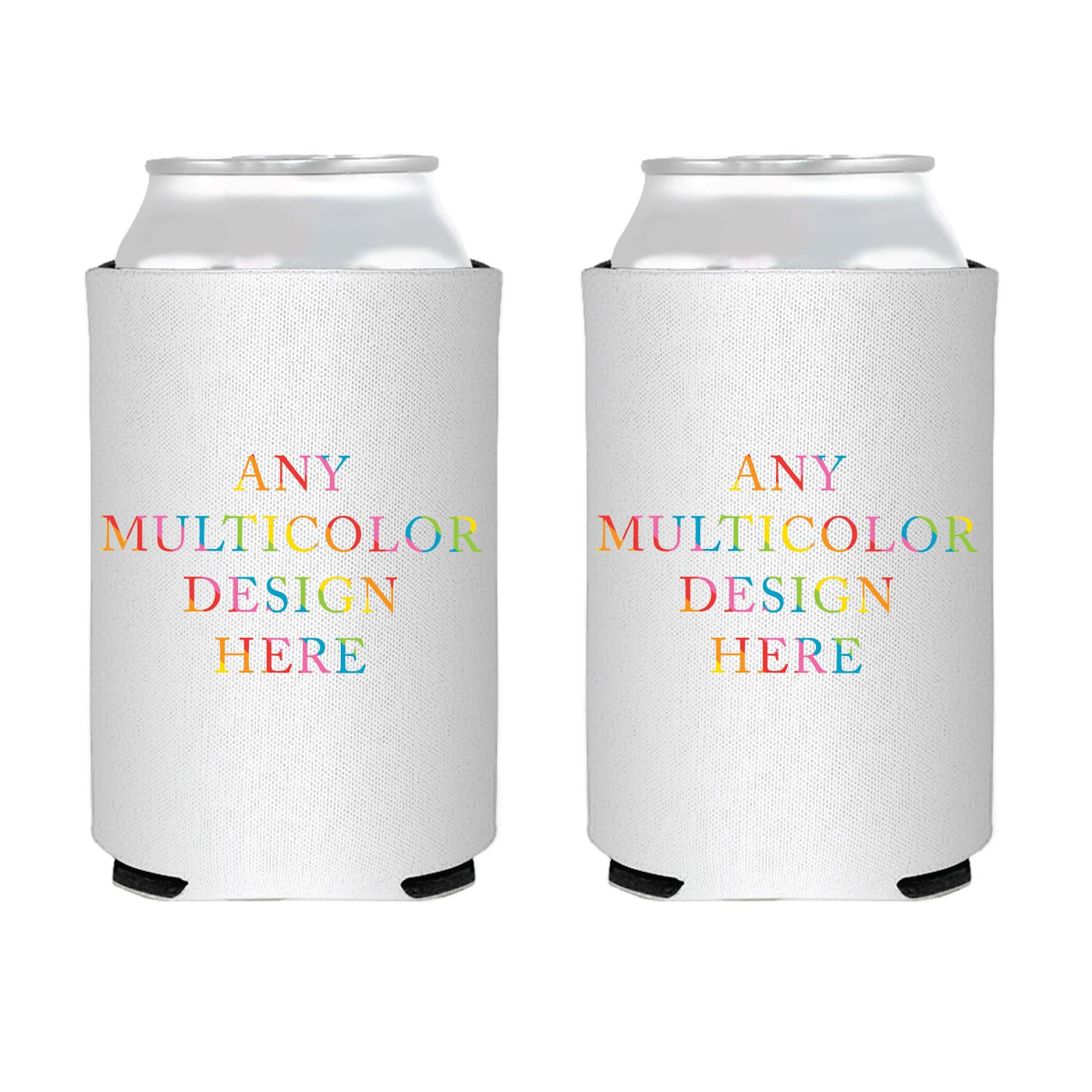 Custom Multi-Color Foam Can Cooler