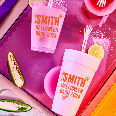 Custom Halloween Foam Cups | Design #16