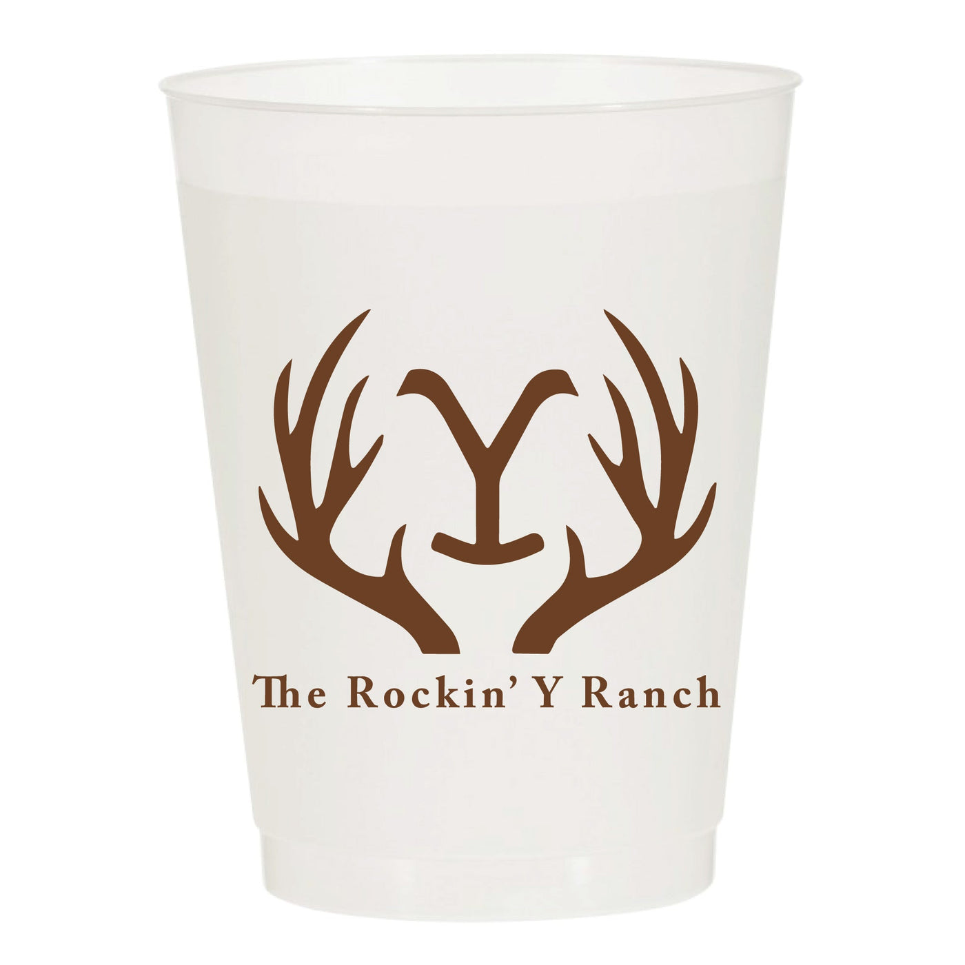 At Home Collection | Custom Ranch Brand Frosted Cups