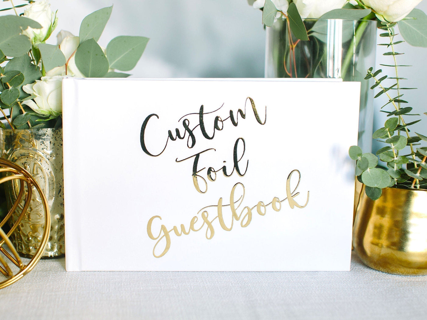 Personalized Wedding Guest Book