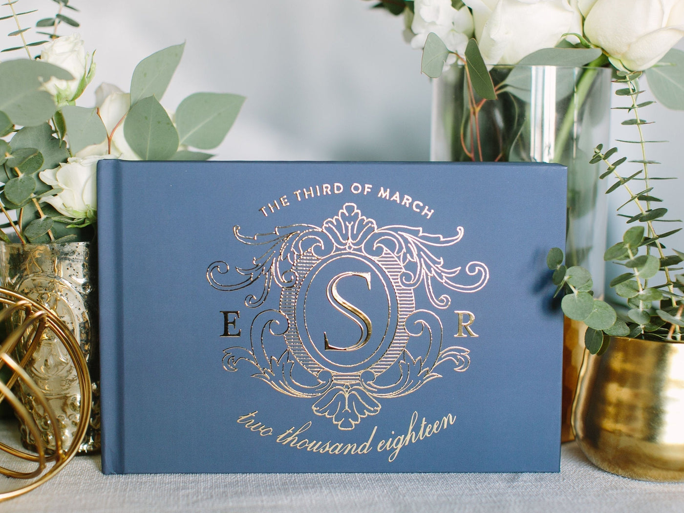 Personalized Wedding Guest Book