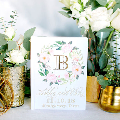 Customizable Wedding Guest Book