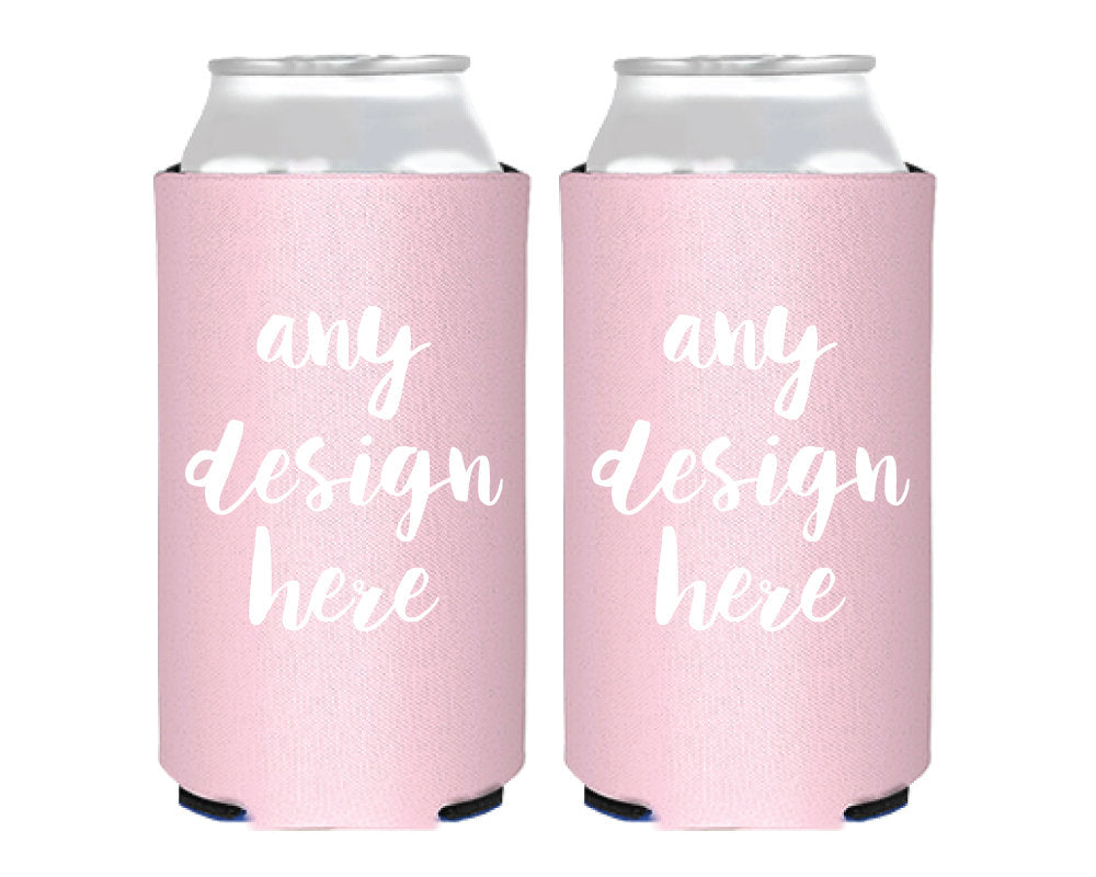 Custom Foam Slim Can Coolers