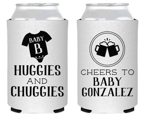 Baby Shower Koozies Koozie Gifts (90081) Give A Cheer, Boy, Little Man