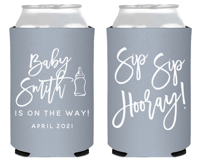 Sip Hip Hooray Baby Shower Gender Reveal Custom Design and Printing