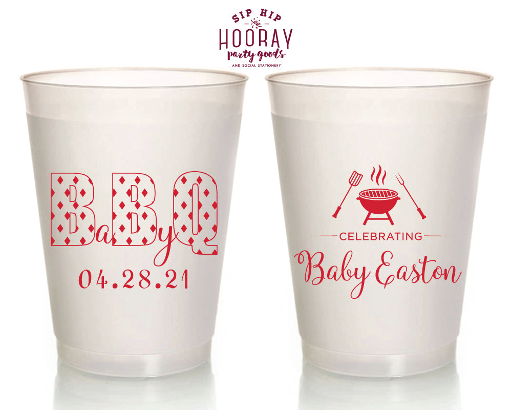 Sip Hip Hooray Baby Shower Gender Reveal Custom Design and Printing