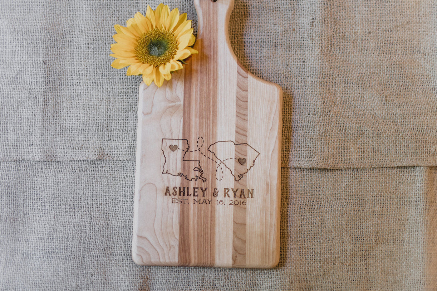 State Gift, Engraved Cutting Boards, Unique Gifts, Personalized Wedding Gifts, Housewarming Gifts, Anniversary Gifts, Cutting Boards, 1490