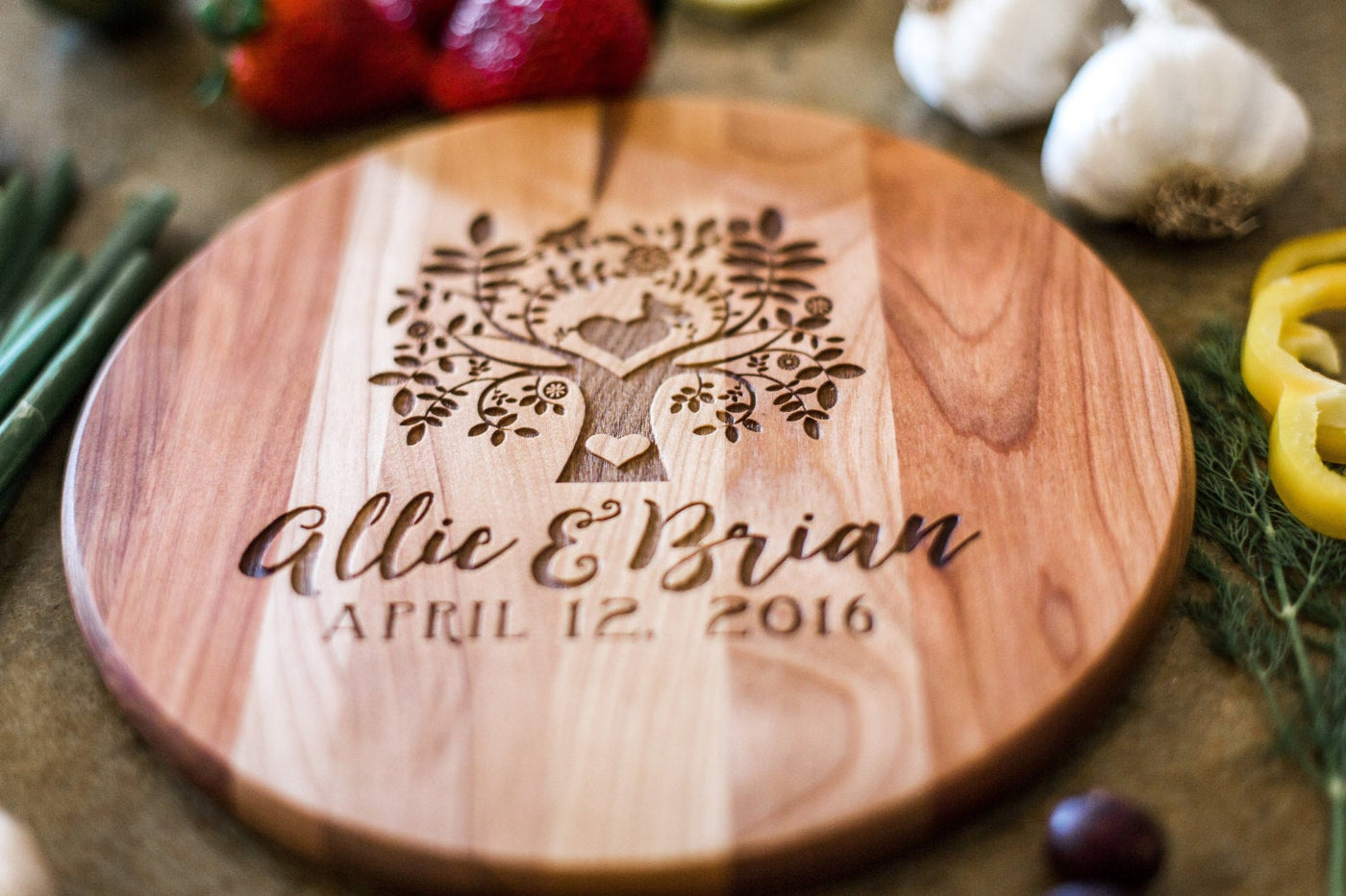 Custom Housewarming Engraved Cutting Board