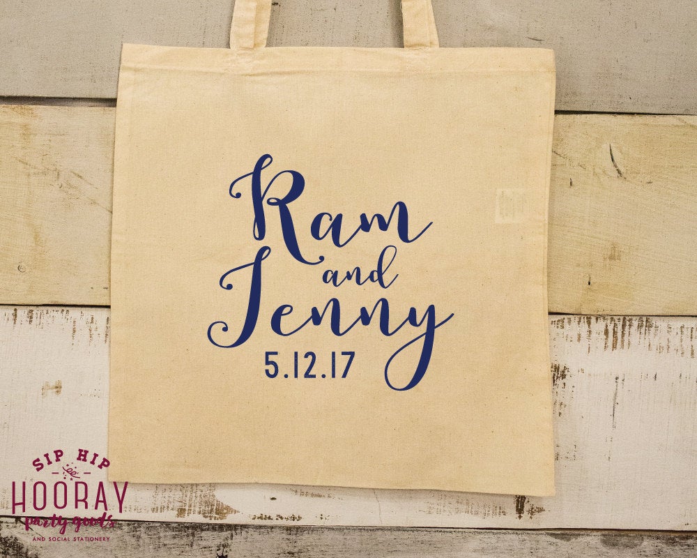 Texas Wedding Tote Bag Design #1650