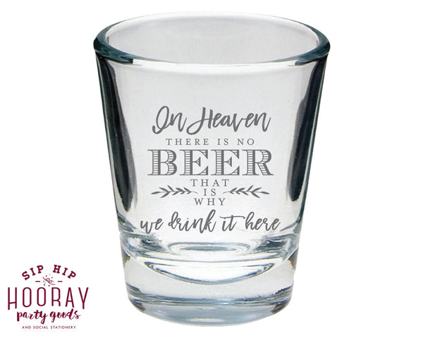 Double-Sided Shot Glass #203C - I'll Drink to That - Wedding Favors, Bridal Favors, Wedding Shot 2024 Glasses, Weddig Favor, Decor, Shooter Glass