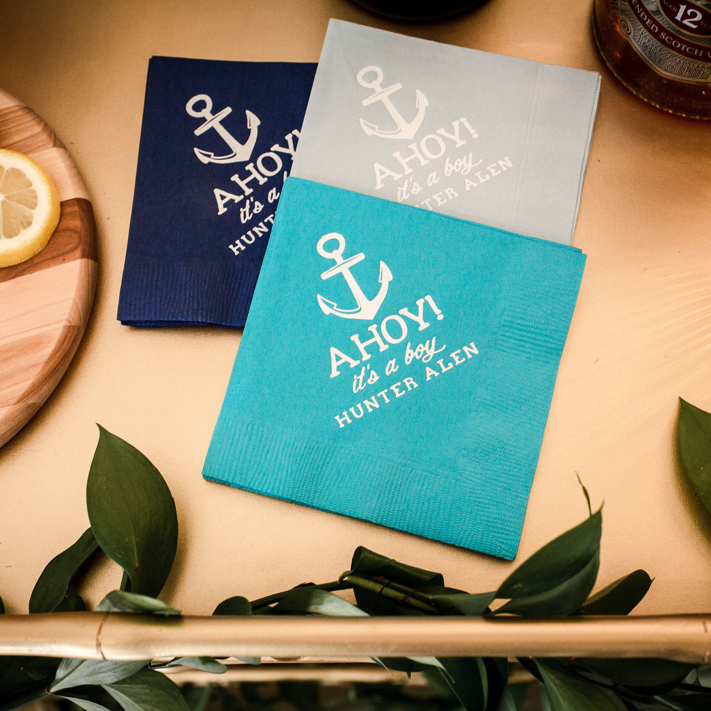 Custom Bar Beverage Napkins #1860