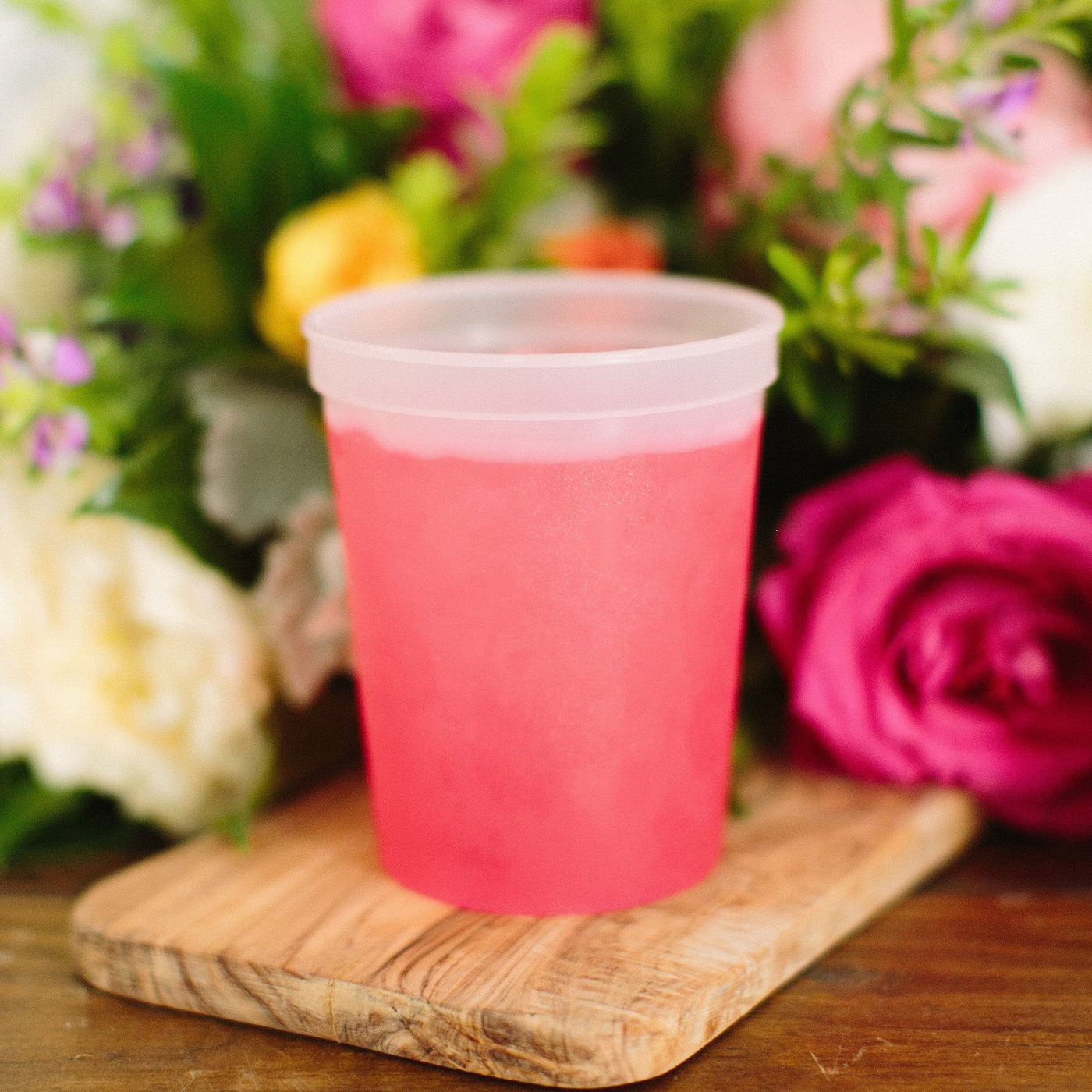 Country Barn Wedding Color Changing Cups #1766