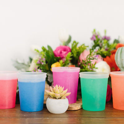 Personalized Color Changing Cups