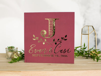 Personalized Wedding Guestbook