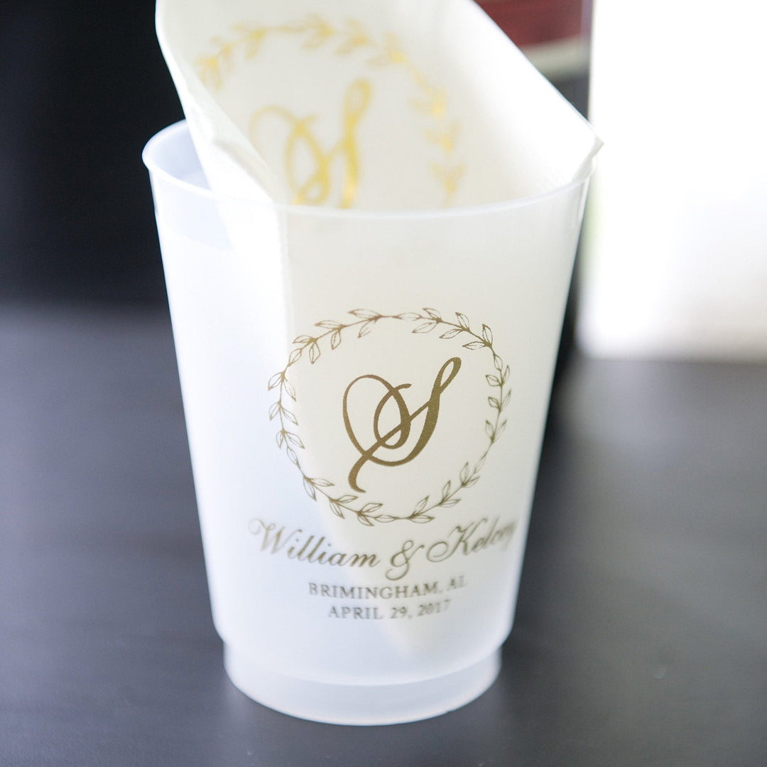 What We Love the hotsell Most about Today is who we share it with, Wedding Favor Styrofoam Cups, Hashtag Wedding, Foam Cups (459)