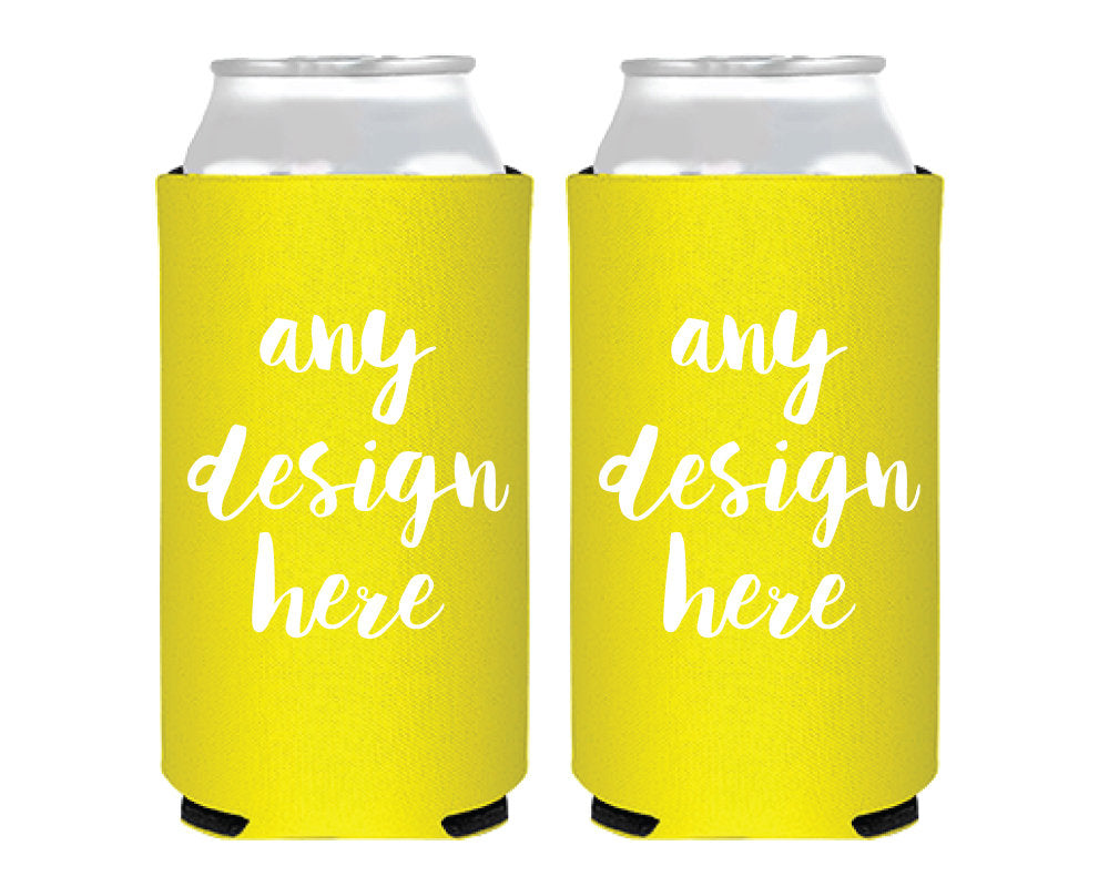 Custom Foam Slim Can Coolers