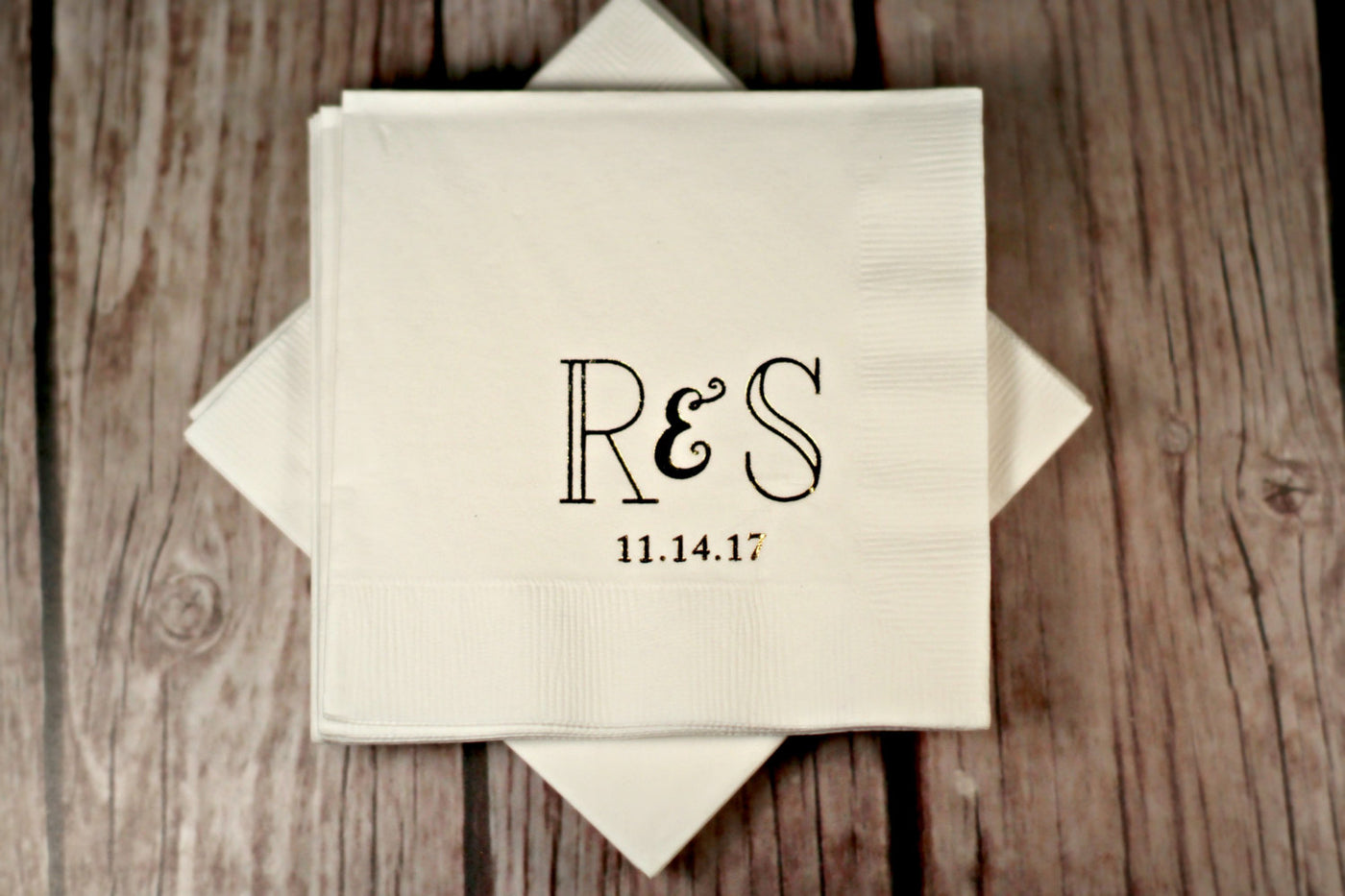 Personalized Event Beverage Napkins #1162