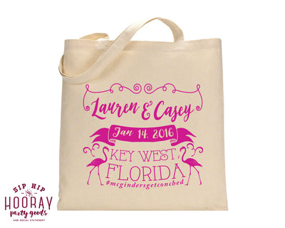 Bachelorette Favor Tote Bag Hotel Welcome 1483