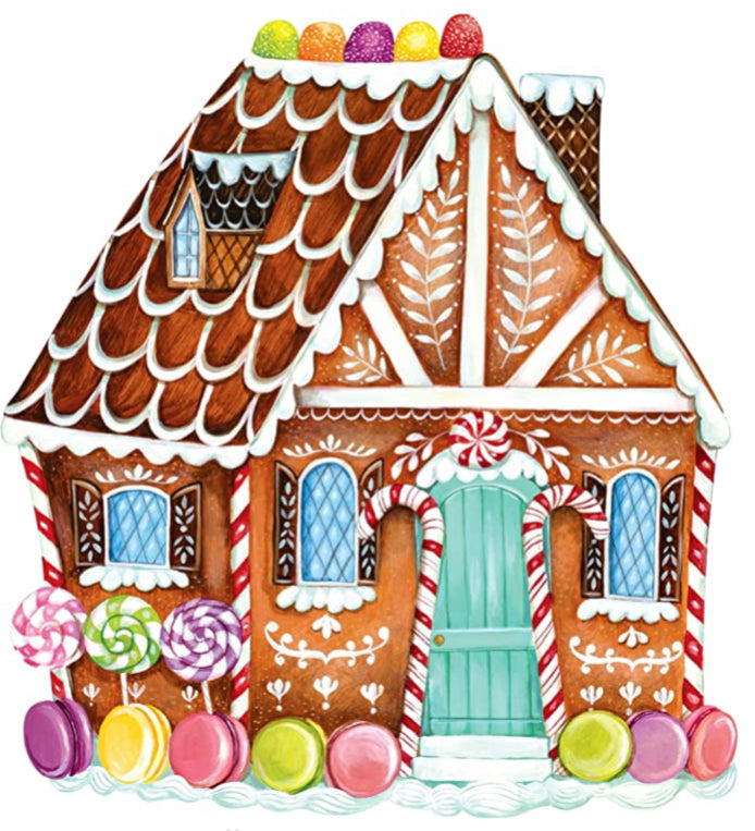 Gingerbread House Placemats – SipHipHooray